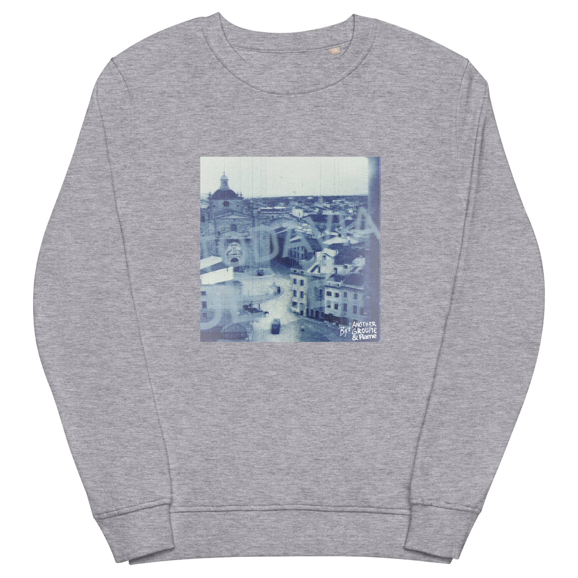 Sudadera orgánica diseño "Old Town" by Flame