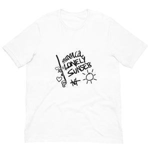Camiseta de manga corta unisex "Lonely Sunsets" by Flame